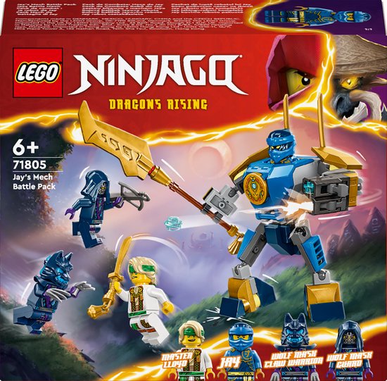 LEGO NINJAGO Jay's mecha strijdpakket - 71805