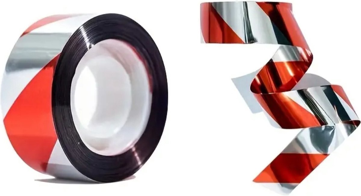 90 meters - anti-vogeltape - Flash Reflecterende- Bird Scare Tape- Duiven scare type- tuin of balkon- 1.2CM X 90M