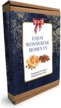Wierook Kegeltjes | Sinaasappel en Kaneel | Kerst | Winter | Enjoy Wonderful Moments | Cadeau