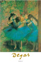 Kunstdruk Edgar Degas - Ballerine blu 50x70cm