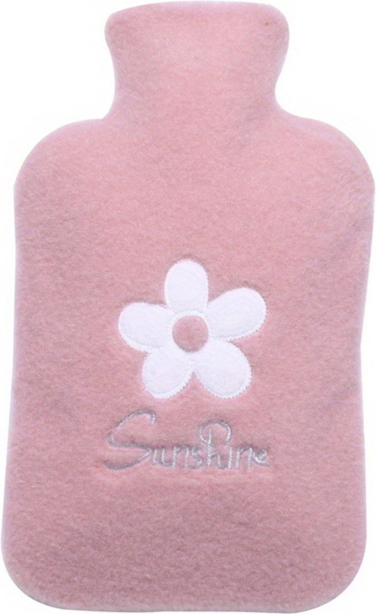 Goedkoopste Warmwaterzak - Knuffel Kruik - Warmwaterkruik - Warmtekussen - Warmtekruik - Bag - 2000ML - Roze