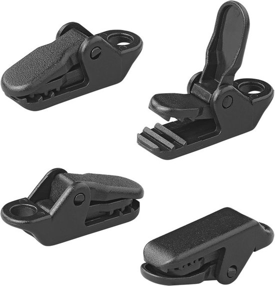 ProPlus Duurzame tenttapijt- en tarpclips - set van 10 stuks - compact en weerbestendig van ProPlus — afbeelding 5
