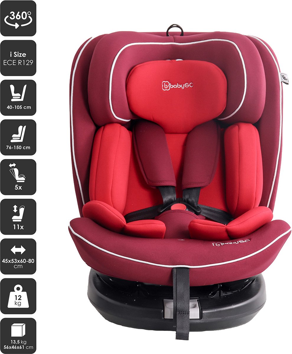 Siège auto i-Size 40-105 cm, Siège-auto i-Size pour bébé et enfant