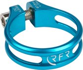 RFR Zitklem - Ultra licht - Schroefklem - Aluminium - Framediameter 31.8 mm - 11 Gram - Blauw