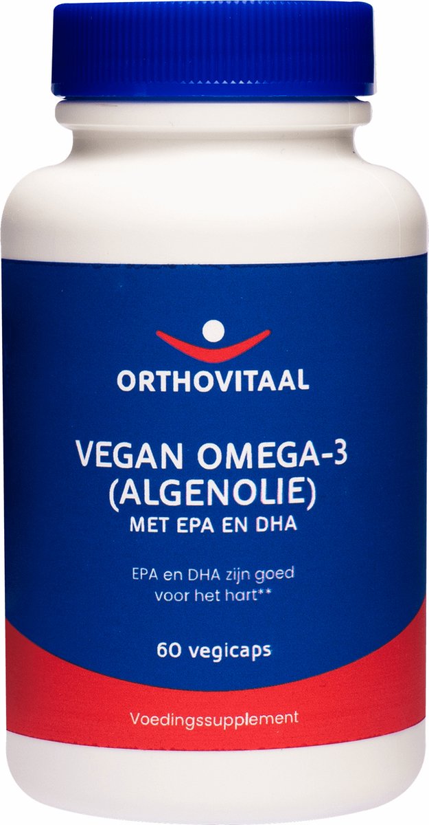 Goedkoopste OrthoVitaal Vegan omega 3 algenolie 60 Capsules
