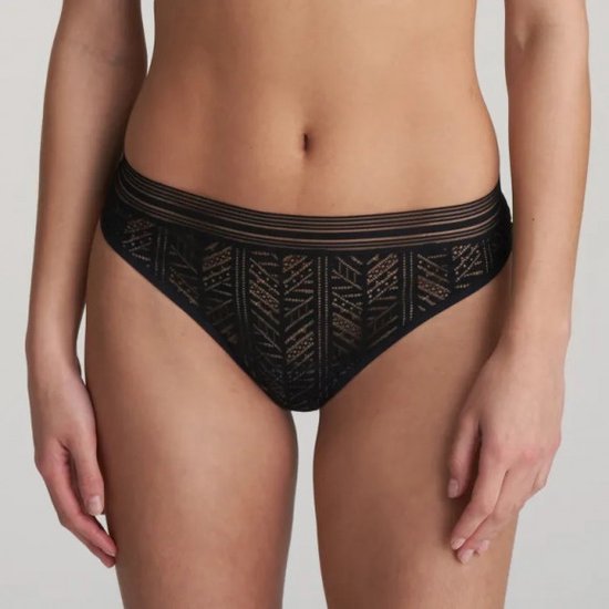 String Mini Marie Jo L'Aventure Marco | Taille FR 40 Neuf Avec étiquettes | Couleur Wengé (marron Noir)