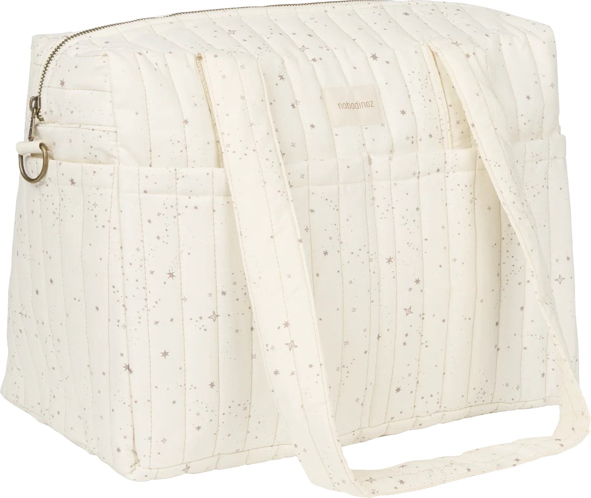 Nobodinoz Stories Buggy Luiertas 40x30x25cm | Natural Milky Way*