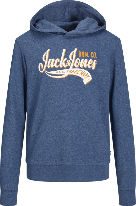 JACK&JONES JUNIOR JJELOGO SWEAT HOOD 2 COL 24 SN JNR Jongens Trui - Maat 140