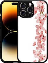 Cazy Hardcase Hoesje geschikt voor iPhone 14 Pro Max Flower Branch
