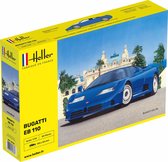 1:24 Heller 80738 Bugatti EB 110 Car Plastic Modelbouwpakket