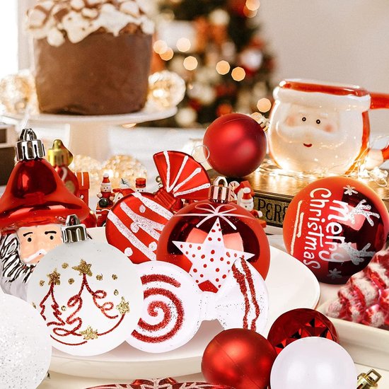 Boules de Noël, décorations pour sapin de Noël, kit de décoration, boules  de Noël en... | bol