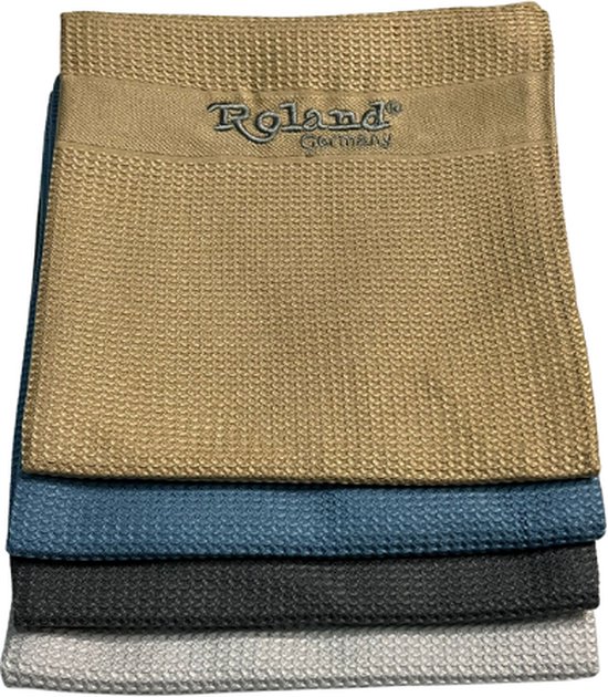 EigPluy Microvezel reinigingsdoek, 11 stuks vaatdoeken, 24 x 24 cm theedoeken, superzachte en absorberende keukenafwas, sneldrogende microvezel keukenhanddoeken, katoenen vaatdoeken (mix kleur