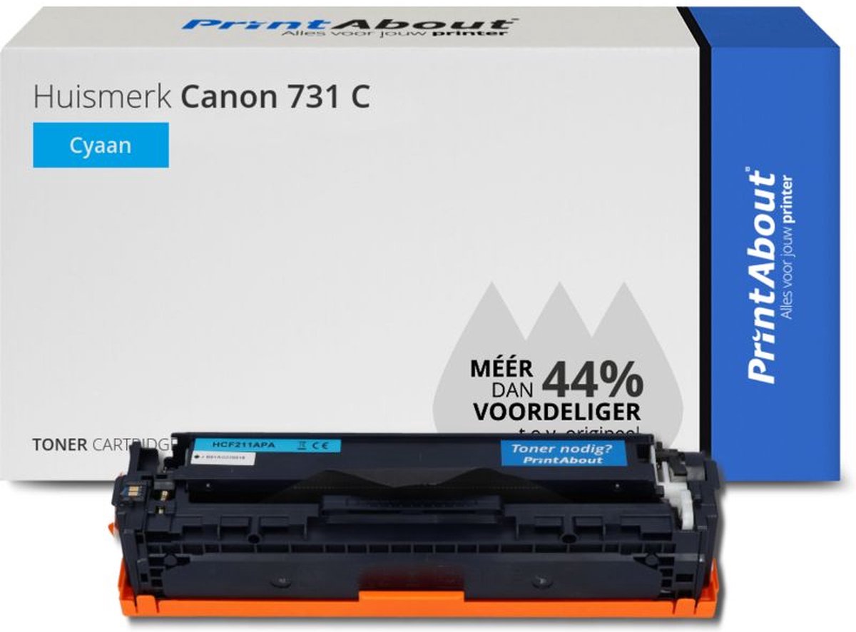 PrintAbout - Alternatief voor de Canon 731 C / cyaan