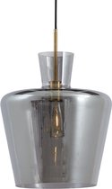 Light & Living Hanglamp Myles - Smoke Glas - 35x35x43cm - Modern - Hanglampen Eetkamer, Slaapkamer, Woonkamer