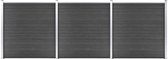 vidaXL-Schuttingpanelenset-526x186-cm-HKC-zwart