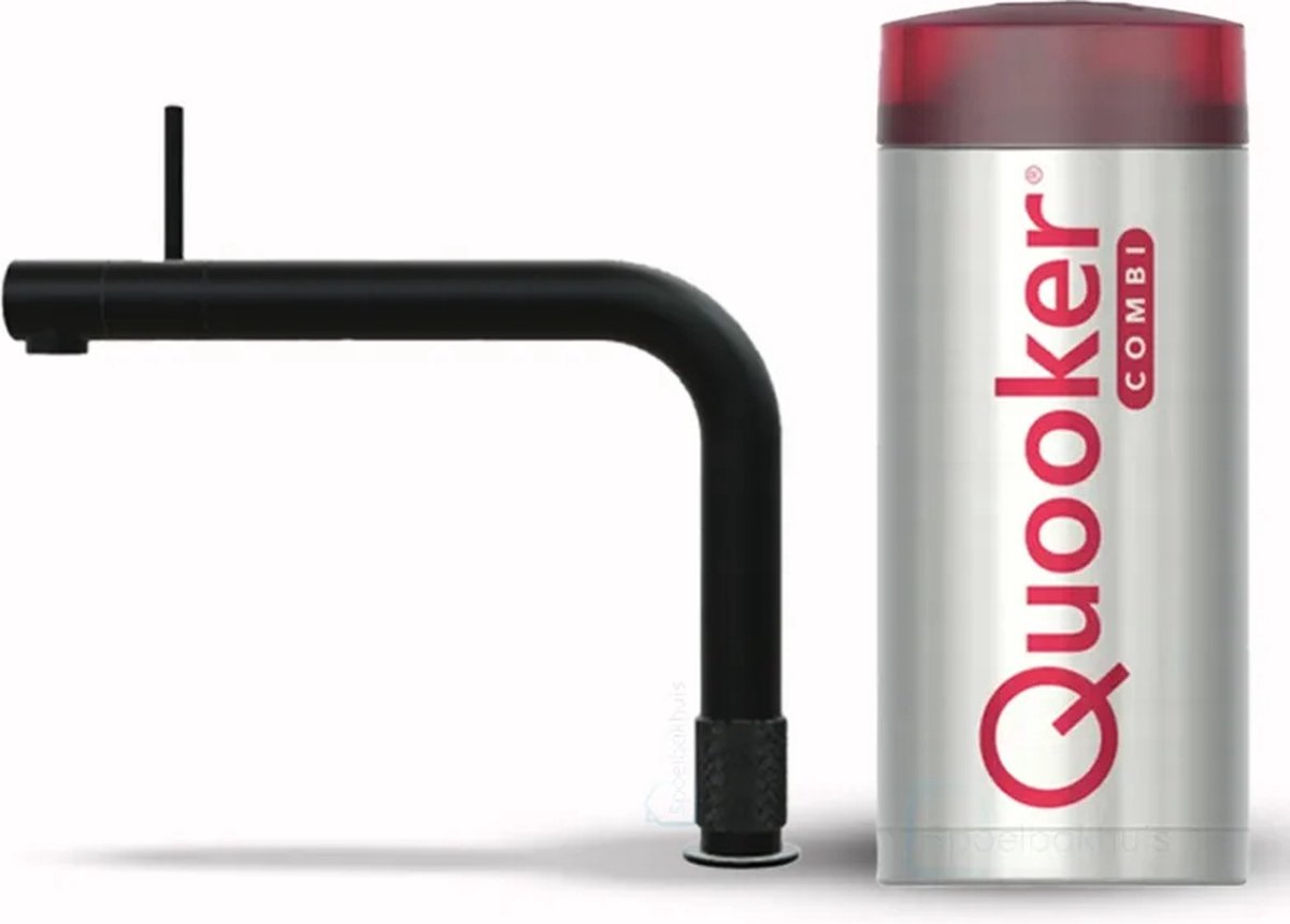 Quooker® COMBI+ Front Zwart