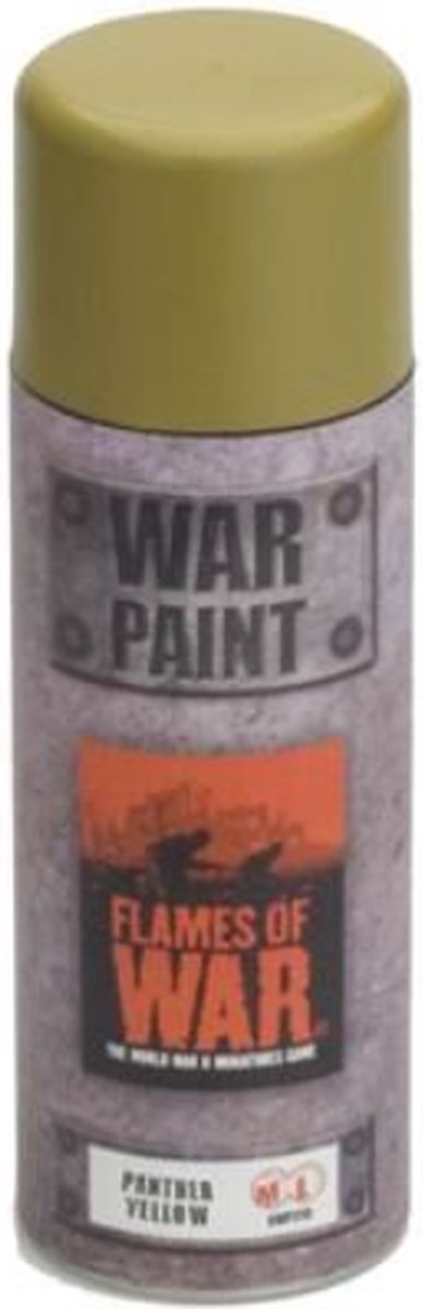 Flames of War - War Paint Colours of War - Panther Yellow - 400ml l- spuitbus