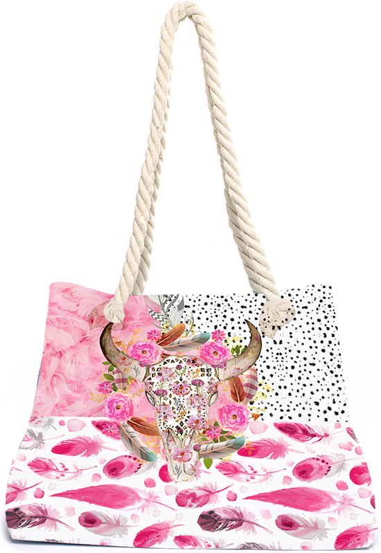 Aqua-licious - Sac de plage zippé - Sac de plage - Cabas - Doublure déperlante - Design: Victorine