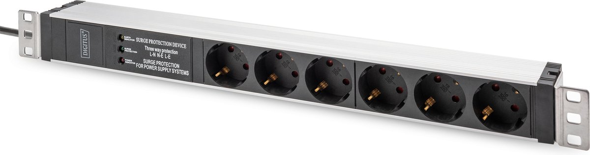 Digitus DN-95432 energiedistributie 6 AC-uitgang(en) 1U