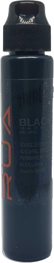 BNIK MOP SK-003 - Squeezer Ink marker - permanent - alcoholbasis - 30ml - Zwart