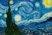 Fotobehang - Starry Night 375x250cm - Vliesbehang