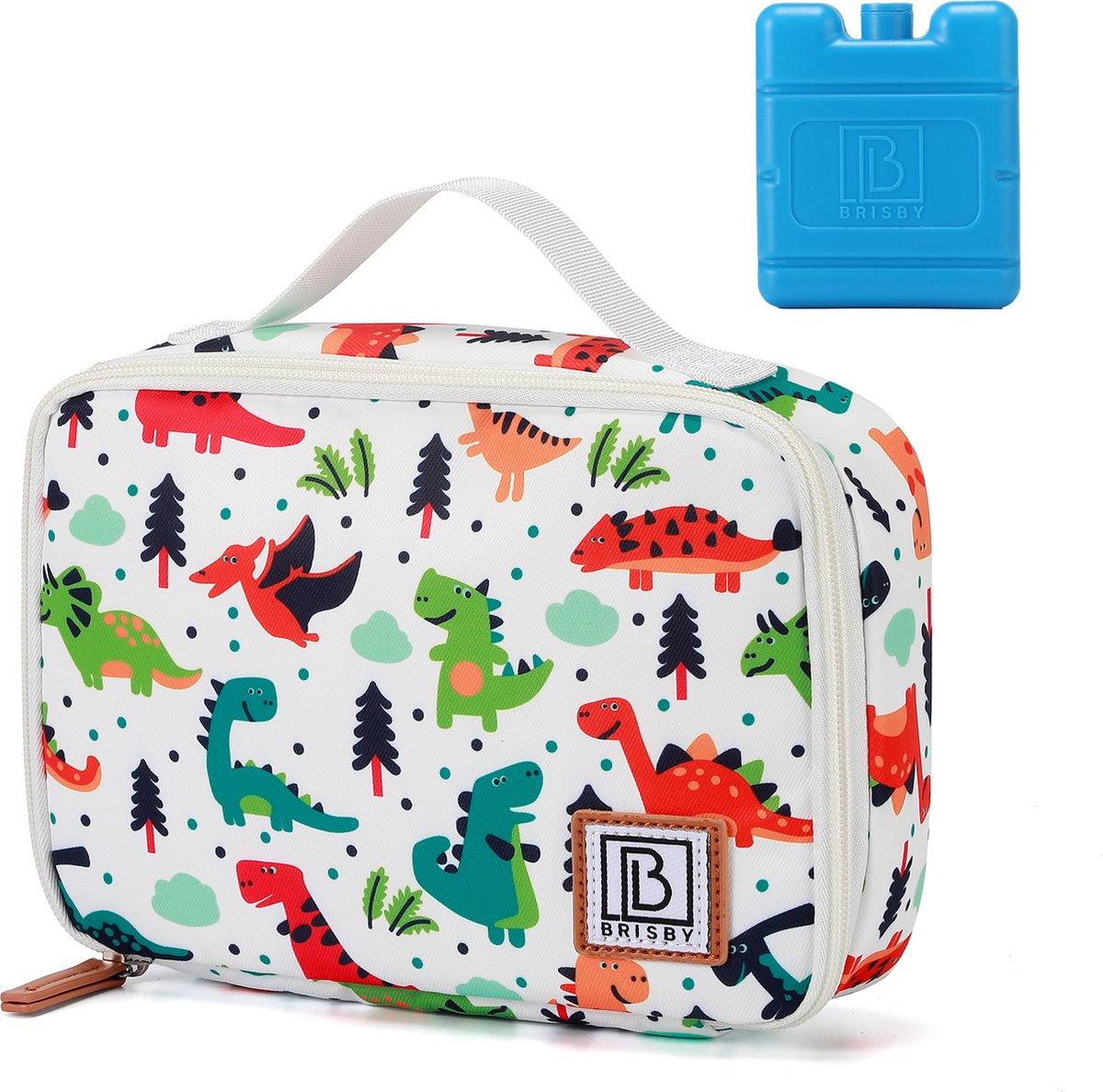 Brisby 4 Laags Geïsoleerde Koeltas - Lunchtas 2.5 liter - Dino op Prijzenvolger.com