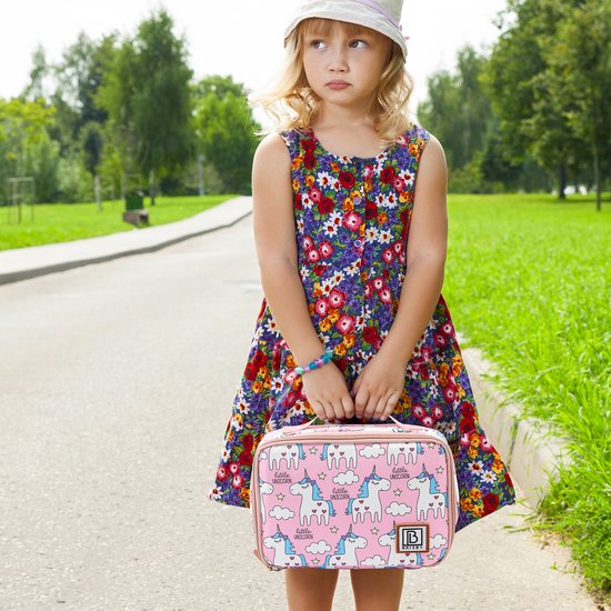 Brisby 4 Laags Geïsoleerde Koeltas - Lunchtas 2.5 liter - Eenhoorn van Brisby — afbeelding 3