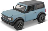 Maisto modelauto/speelgoedauto Ford Bronco Badlands - blauw - schaal 1:24/18 x 8 x 7 cm