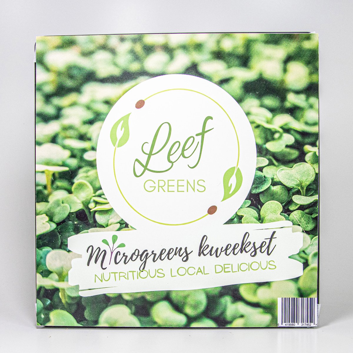 LeefGreens Microgroenten kweekset - [Asian Mix] - oogst wekelijks kraakverse superfoods vanuit je keuken moestuin