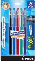 Pilot Frixion - Ball Color Sticks uitwisbare gel pennen - 5 stuks - F12859