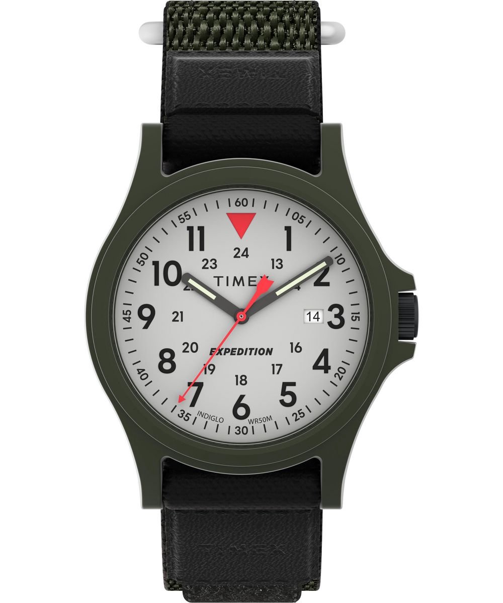 Timex Expedition Acadia TW4B29300 Horloge - Textiel - Groen - Ø 40 mm