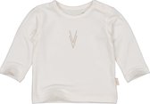 T-shirt neutre bébé nouveau-né Levv Noom Off White