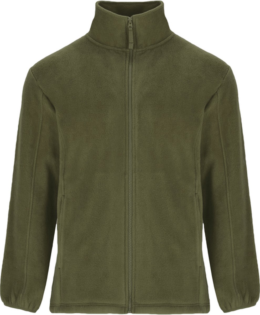 Leger Premium Fleece unisex vest Roly Artic Groen