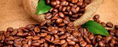 Fotobehang - Coffee Beans 375x150cm - Vliesbehang