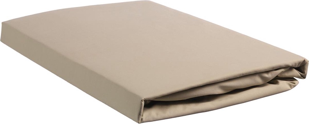 Beddinghouse - Percale Katoen - Topper Hoeslaken - 140x200 cm - Zand