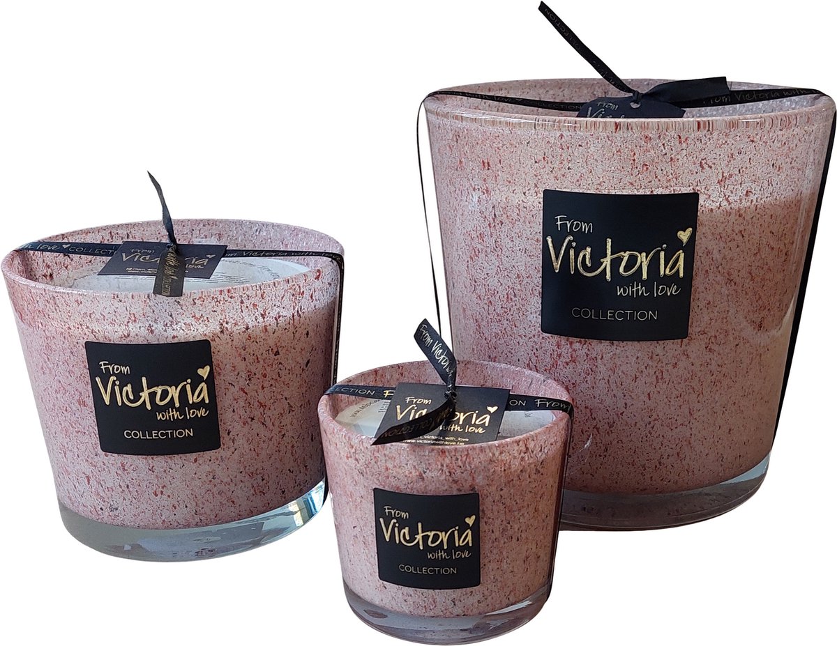 VICTORIA WITH LOVE BY PHILLINE.BE Victoria with love kaars - Graniet - Pink - Trio Roos