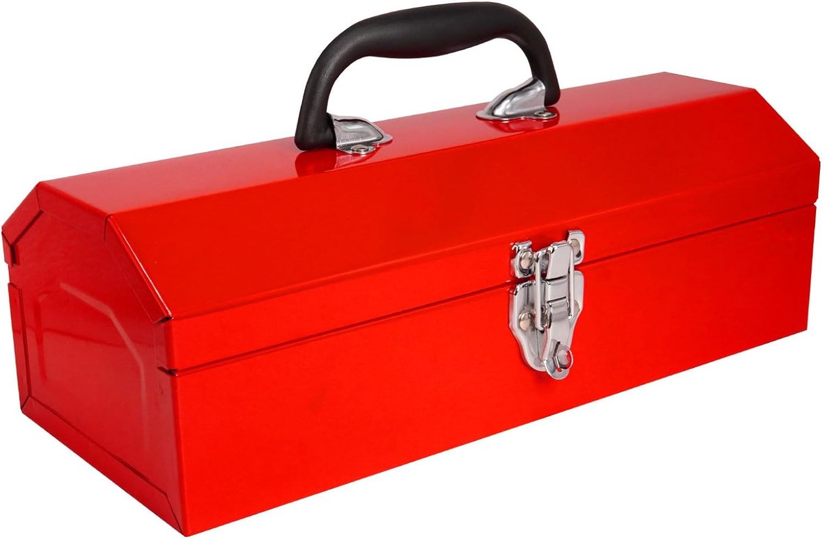14 inch Grote Metalen Gereedschapskist Lege Opvouwbare Gereedschapsopbergdoos