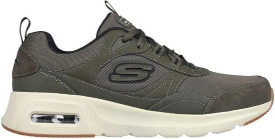 Skechers Air Court Heren Sneakers 232646-olv - Kleur Groen - Maat 42.5