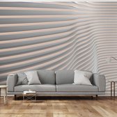 Fotobehangkoning - Behang - Vliesbehang - Fotobehang - Cool Stripes - 200 x 140 cm