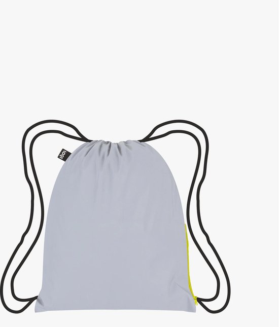LOQI Backpack - Reflective Neon Yellow