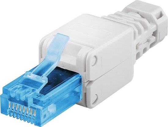 10 X connecteurs réseau sans outil Rj45 Cat6 Lan UTP Câble Plug sans outils  Cat5 Cat7 Installation