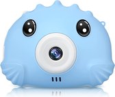 Kindervriendelijke Digitale Camera Blauw - 20MP HD, 2,4 Scherm, Ingebouwde 32GB SD - Ideaal voor Kinderen 3-12 jaar