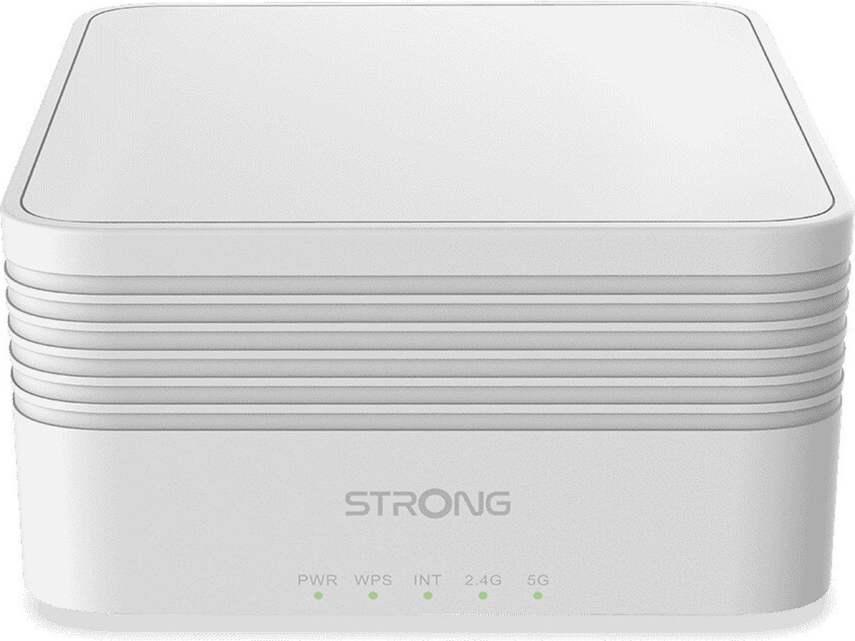 Strong MESHAX3000ADD mesh-wifi-systeem Dual-band (2.4 GHz / 5 GHz) Wi-Fi 6 (802.11ax) Wit 3 Intern