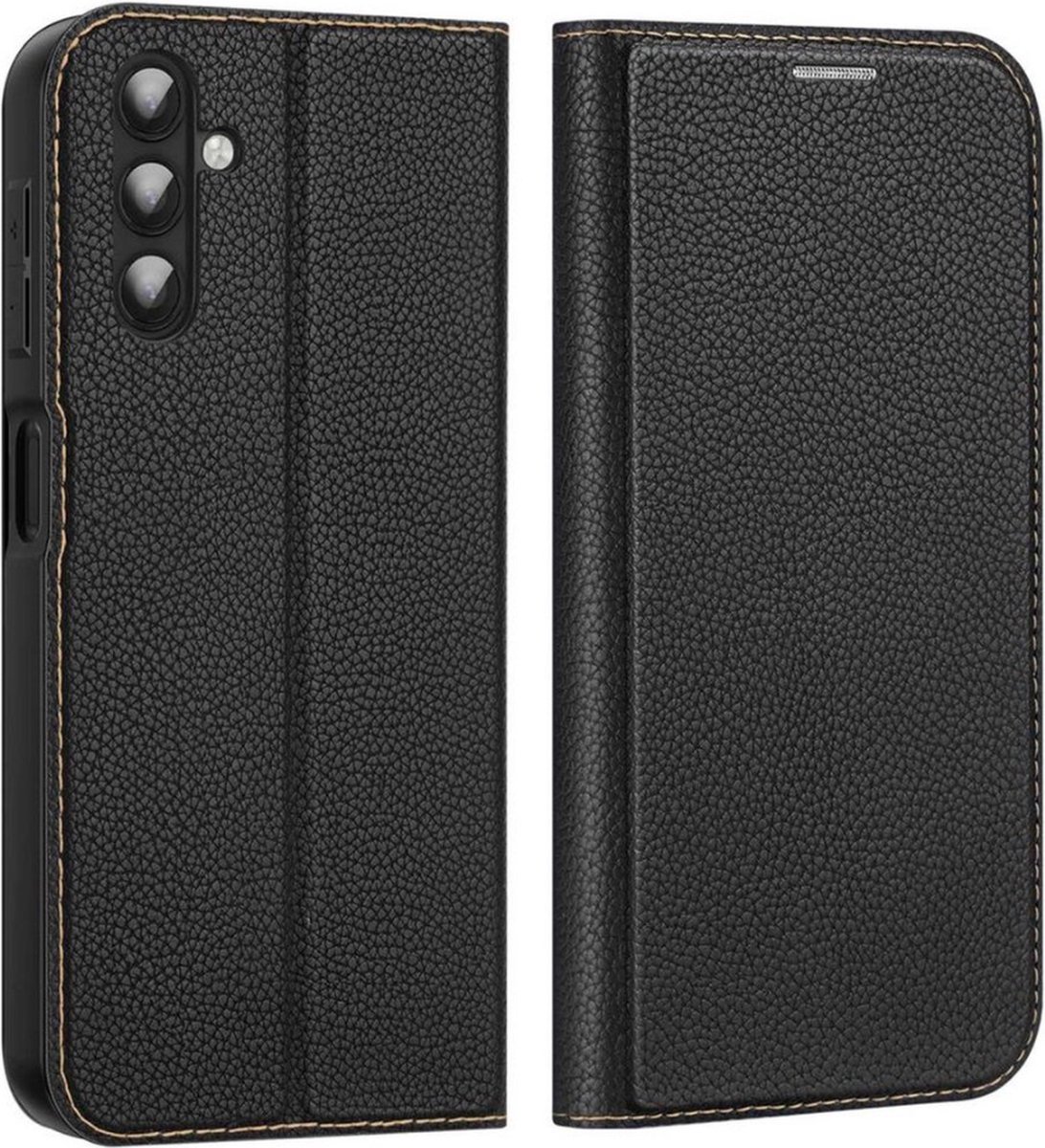 Telefoon hoesje geschikt voor Samsung Galaxy A14 4G/5G - Dux Ducis Skin X2 Book case - Zwart