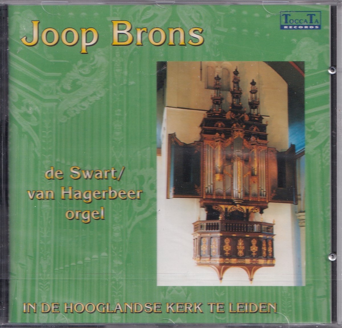 Joop Brons - Joop Brons bespeelt het orgel in de Hooglandse Kerk te Leiden