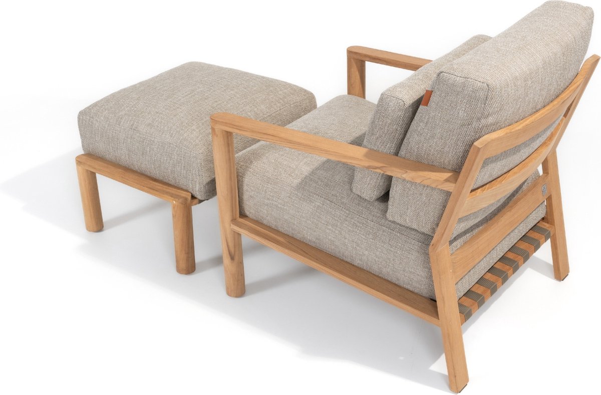4 Seasons Outdoor Lucas voetenbank - teakhout