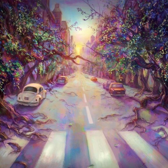 Various Artists - Abbey Road Reimagined- Tribute To The Beatles (LP) (Coloured Vinyl)