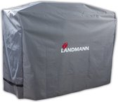 Landmann Premium beschermhoes XL 145 x 120 x 60 cm - Grijs - UV bestendig - Regenbestendig - Bestendig tegen extreme kou tot 15 graden onder nul