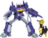 Transformers EarthSpark - Figurine Shockwave Class Deluxe 12,5 cm - Jouets robots pour les enfants à partir de 6 ans
