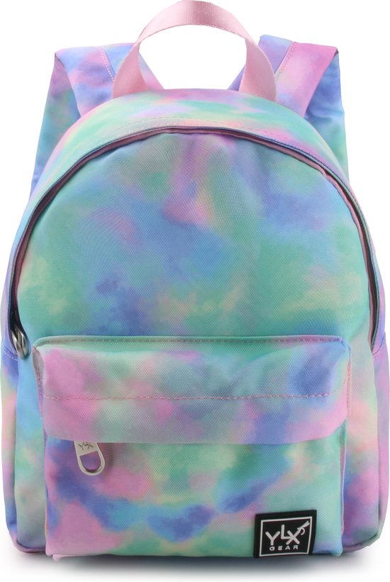 YLX Hemlock Backpack (S) | Kinderen | Tie Dye Violet. Licht paars, lila. Gemaakt van gerecycled plastic. Gerecyclede plastic flessen. Eco-vriendelijk. Kinderdag verblijf - rugzak - meisjes - meiden